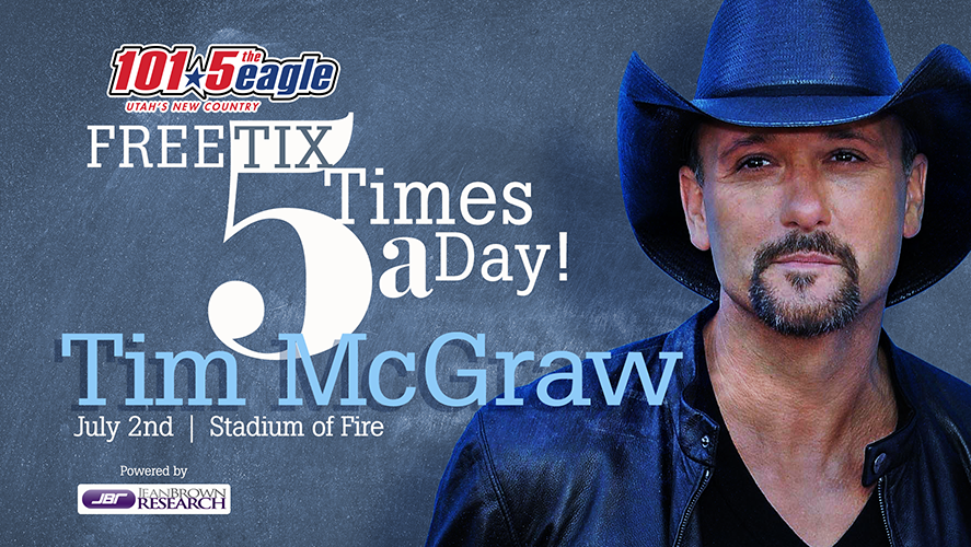 Win Tim McGraw Tickets | 105.5 The Eagle